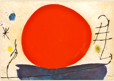 Joan Miro - The Red Sun